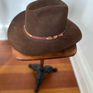 Stetson 4X Beaver Cowboy Hat Size 7 1/4